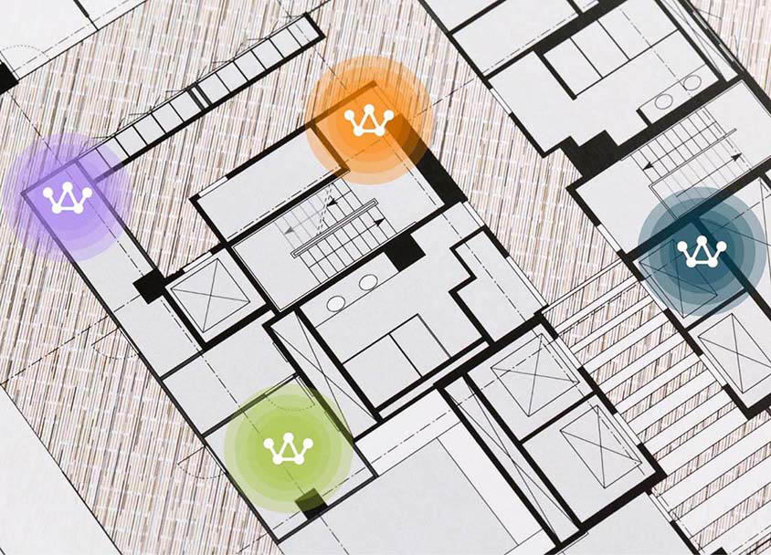 Asset tracking finding objects indoor with indoor localization